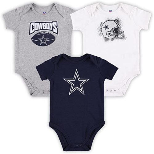 Amazon.com: Outerstuff Infant //Heathered NFL 3-Pack Game On Bodysuit Set : Sports & Outdoors