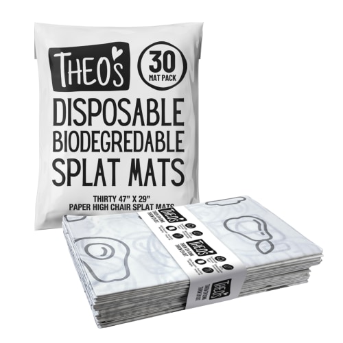 30 PACK | Eco-Friendly Disposable Splat Mats