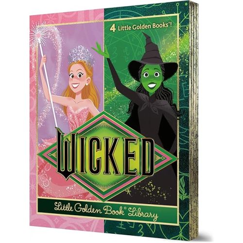 Wicked Little Golden Book Boxed Set (Universal Pictures Wicked) Hardcover – November 4, 2025