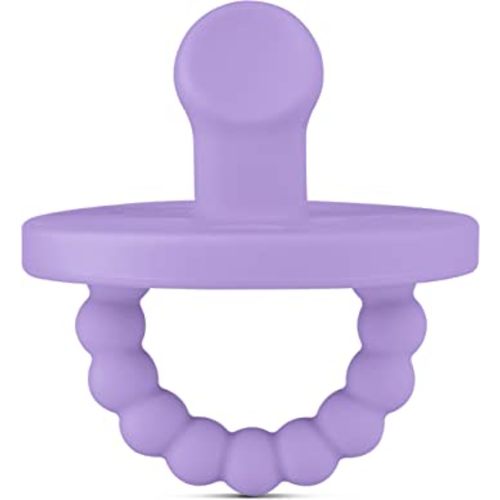 Ryan & Rose Cutie PAT Pacifier Teether (Slant, Orchid)