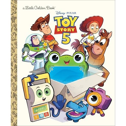 Disney and Pixar Toy Story 5 Little Golden Book