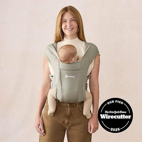 Ergobaby Embrace Newborn Baby Carrier for Infants 0-12 Months