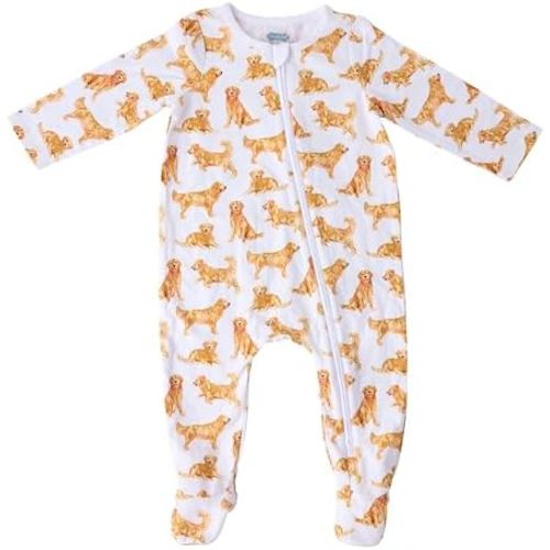 Mud Pie Baby Sleeper By Dog Breed, Unisex Dog Baby Pajamas