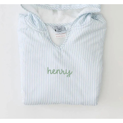 Percale Kids' Poncho