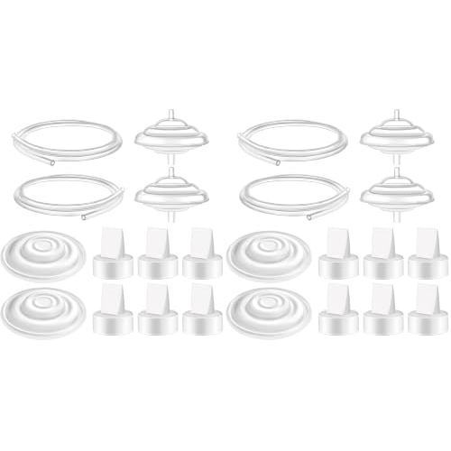 Maymom Pump Parts Compatible with Spectra S1 S2 9 Plus Breastpump Replace Backflow Protector Membrane Duckbill Valve Tube Not Original Spectra Replacement Pump Parts (Pack of 2)