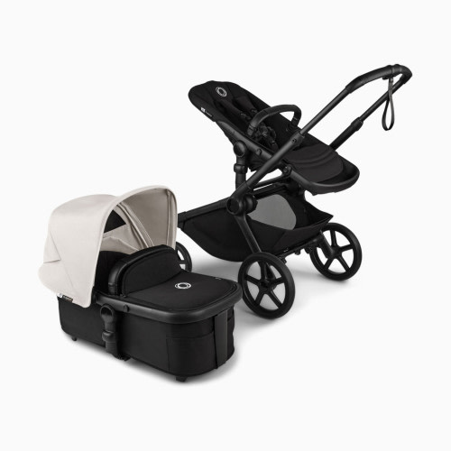 Bugaboo Kangaroo Seat Stroller & Bassinet Bundle - Misty White