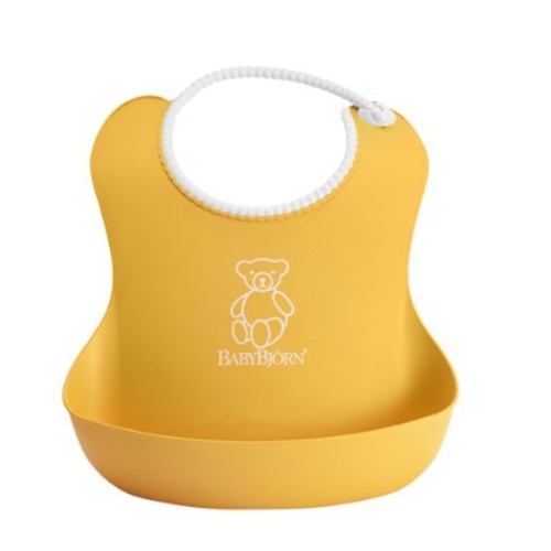 BabyBjorn Baby Bib - Powder Yellow