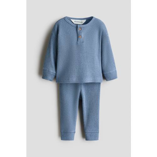 2-PIECE WAFFLED COTTON SET