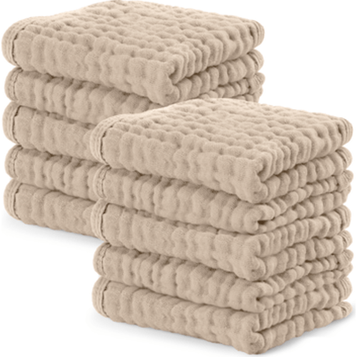 Muslin Washcloths - Pack of 10