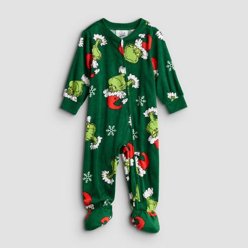 Baby Jammies For Your Families® How The Grinch Stole Christmas One-Piece Pajamas