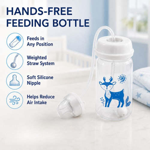 Hands-Free Gravity Ball Bottle