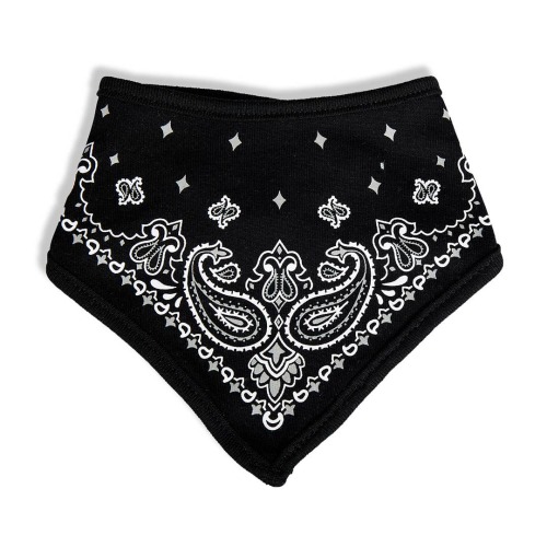 Bandana Bibs – Stylish, Easy to Clean | Asphalt Black