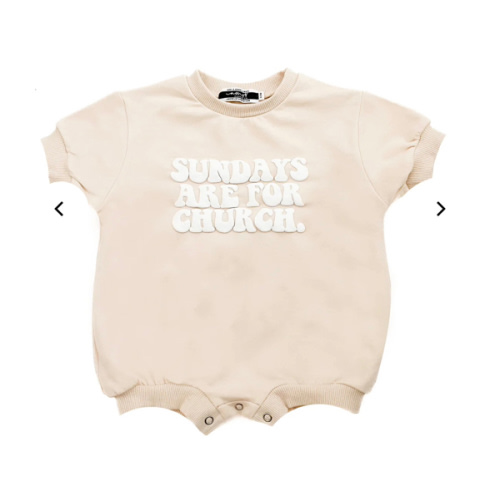 Sundays Are For Church Bubble Jumpsuit