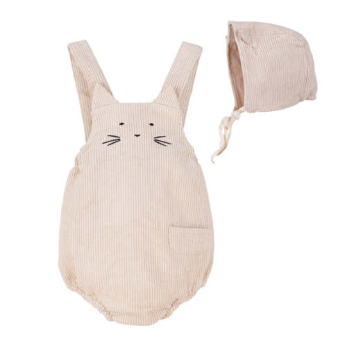 Corduroy Cat Overall Set – MamaMoor