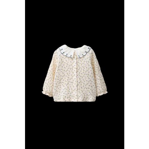 FLORAL TEXTURED SHIRT - Ecru | ZARA United States