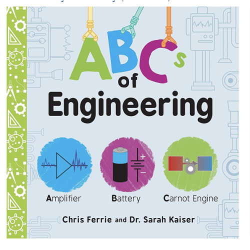 ABCs of Engineering: The Essential STEM Board Book of First Engineering Words for Kids (Science Gifts for Kids) (Baby University)