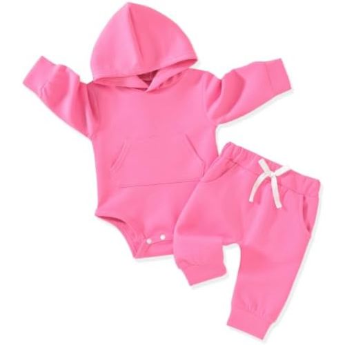 Aalizzwell Infant Baby Winter Hoodie Outfit