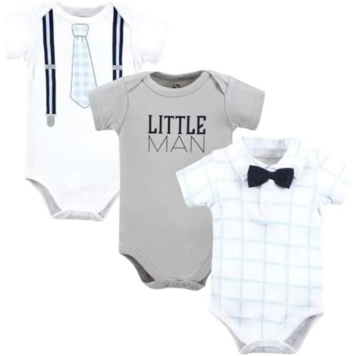 Hudson Home Collection Baby Shawl Collar Plush Robe,