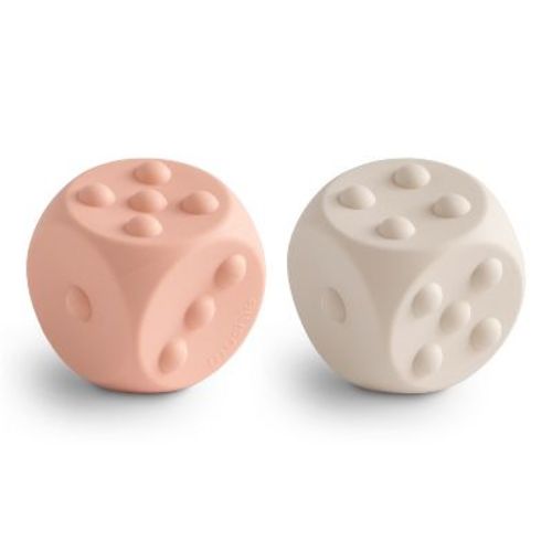 Dice Press Toy Blush/Shifting Sand One Size