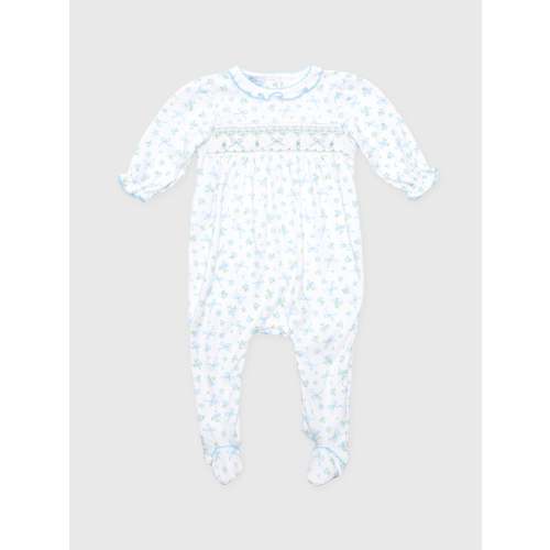Magnolia Baby Baby Girls' Eloise's Classics Smocked Footie – Saint Bernard