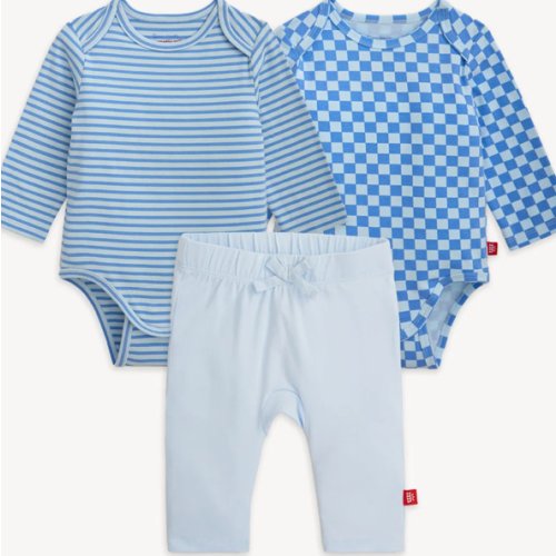 Magnetic 3-Pack Bodysuit & Pant