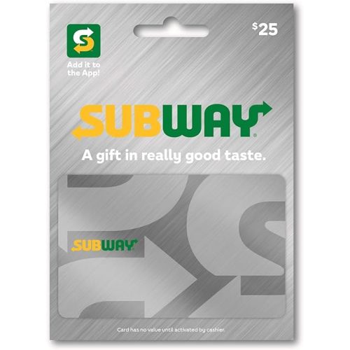Subway Gift Card