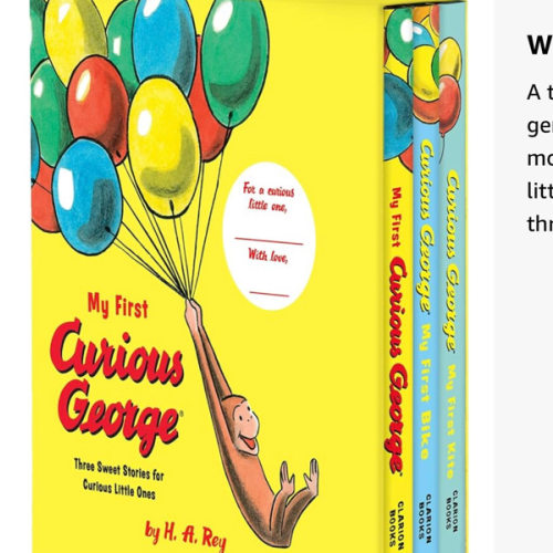 My First Curious George 3-Book Box Set: My First Curious George, Curious George: My First Bike, Curious George: My First Kite
