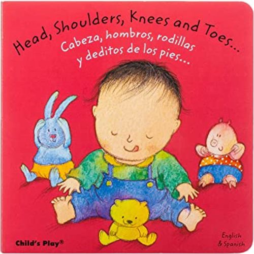 Head, Shoulders, Knees and Toes/Cabeza, Hombros, Piernas, Pies (Dual Language Baby Board Books- English/Spanish) (Spanish and English Edition): Annie Kubler, Annie Kubler, Annie Kubler: 9781846433115: Amazon.com: Books