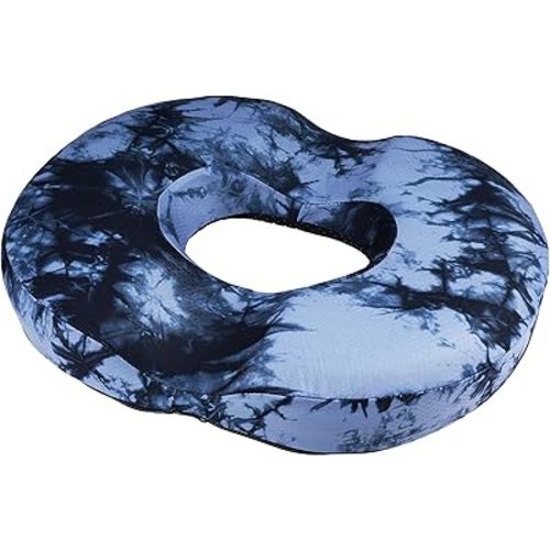 Donut Pillow Seat Cushion for Tailbone Pain Relief and Hemorrhoids, Home Office Chair Cushion for Long Sitting Work, Memory Foam Car Seat Cushions for Driving Butt Pain & Postpartum Pregnancy