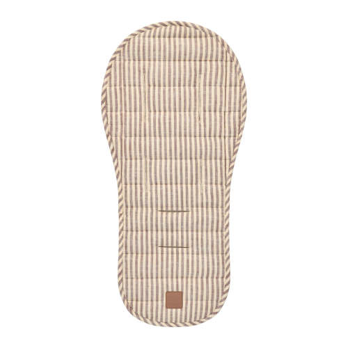 Lemon Sorbet Stripe Universal Linen Pram Liner – The Muse Edition