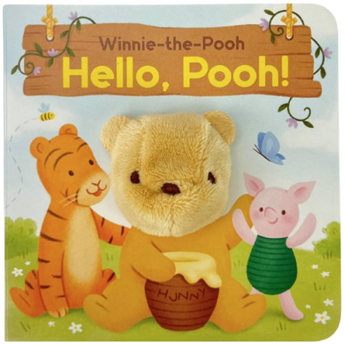 Winnie-the-Pooh: Hello, Pooh! Finger Puppet Board Book for Babies and Toddlers