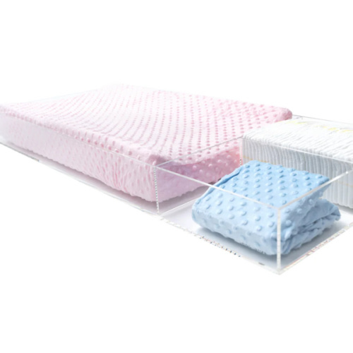 LELLOBABY™ -  6mm Thick Premier Edition Acrylic Diaper Changing Tray PLUS+