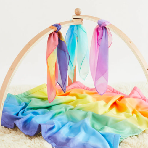 Wooden Baby Gym Bundle – Sarah's Silks