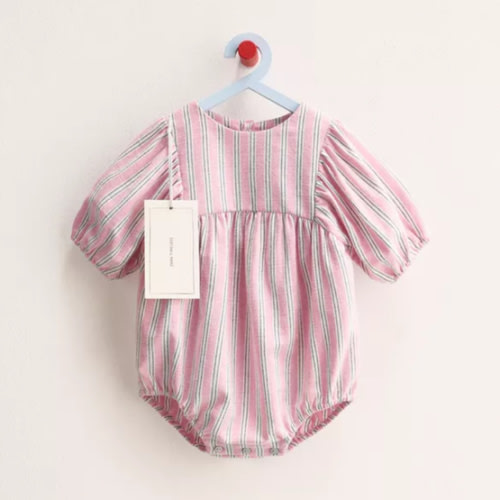 ZARA TIMELESS - STRIPED ROMPER - Pink | ZARA United States