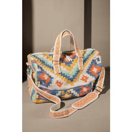 Sicilian Ethnic Weekender duffel Bag, gym bag, Beach bag, diaper bag, travel bag, summer duffel bag, Beach bag graduation gift