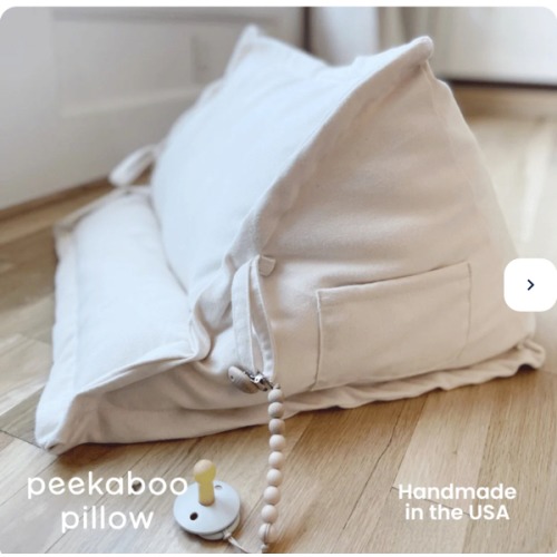 Peekaboo Pillow™ Official Site - Organic Infant Lap Pillow