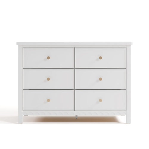 Graco Sasha 6 Drawer Double Dresser & Reviews | Birch Lane