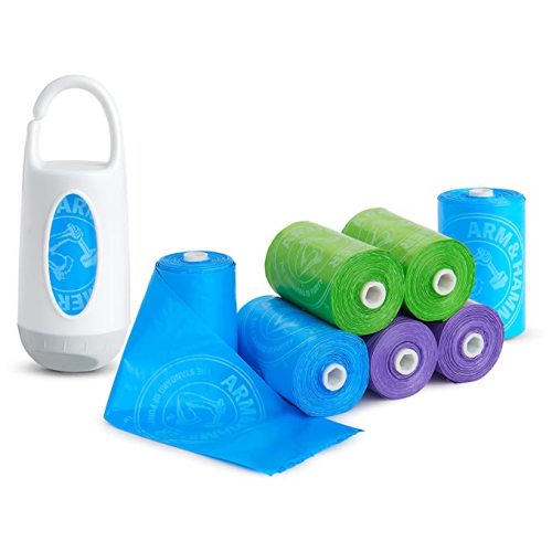 Arm and Hammer Diaper Bag Dispenser and 96 Diaper Disposal Bags - Dispenser + 96 Bags