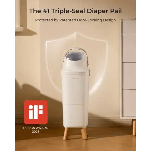 Momcozy Triple-Seal Diaper Pail