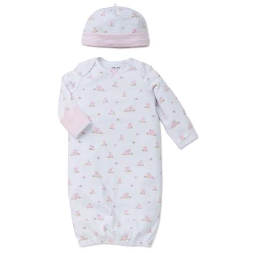 Baby Bunnies Sleeper Gown And Hat