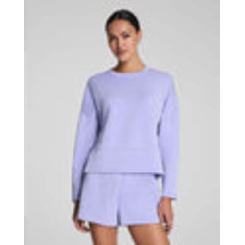 SPANX AirEssentials® Crewneck Long Sleeve Top - Anemone color