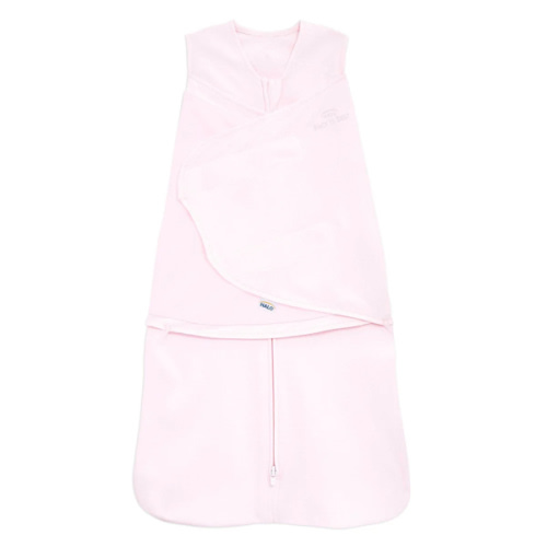 Pink Cotton Muslin Swaddle - Newborn | HALO