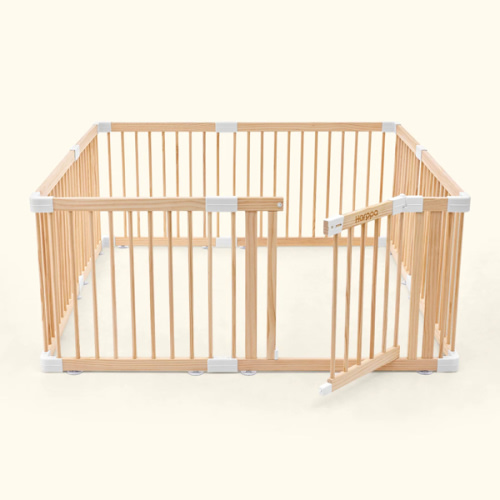 HARPPA Wooden Baby Gate Playpen