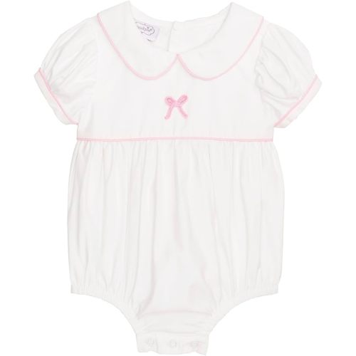 Mud Pie Baby Girl Poplin Bow Bubble