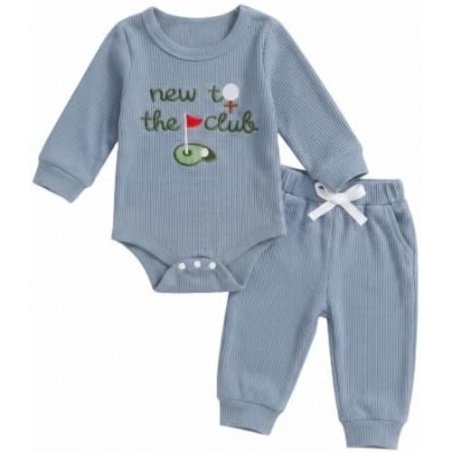 Newborn Baby Boy Clothes 0 3 6 12 18 Months Romper Fall Winter Outfit