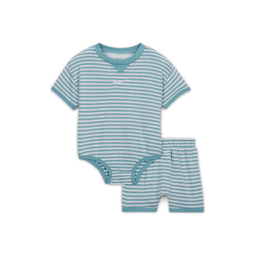 Nike ReadySet Baby (0-9M) Bodysuit and Shorts Set. Nike.com
