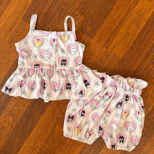 Purple Kawaii & Friends Two Piece Set Shop Haven Mae Exclusive