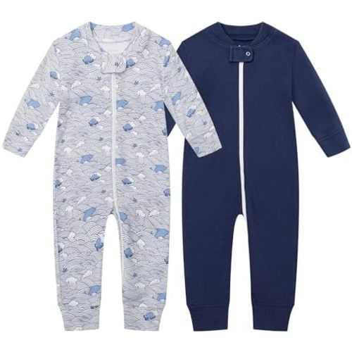 Owlivia Sleep N Play | 3-6 mo | Wave & Navy