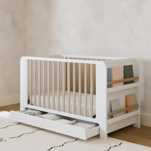 Graco Read-with-Me 4-in-1 Convertible Crib with Drawer