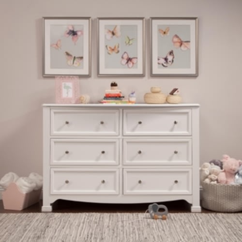 Davinci Kalani 6 Drawer Double Wide Dresser